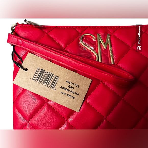Steve Madden wristlet clutch Red. NWT - Picture 4 of 4